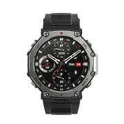Amazfit T-Rex 3 Military Smart Watch 48mm, Fitness Watches with GPS (with Privacy), AI, Voice Control, Offline Maps, for Android or iPhone, 170 Sports Modes, 328ft Water-Resistant, Black