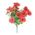 thumbnail image 2 of Flores de Pensamiento Artificiales con Tallos Realistas para Decoración del Hogar, Oficina, Bodas, 35x15 cm, Reutilizables, de Bajo Mantenimiento, 2 of 6