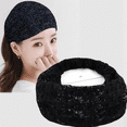 thumbnail image 5 of Diademas de encaje para mujer - 4 PCS Impresionantes diademas de encaje floral anchas y elásticas - bufandas para el cabello para mujer a la moda, 5 of 5