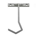 thumbnail image 2 of Under Cabinet Banana Hook, Metal Banana Hanger Under Cabinet Hook, Metal Banana Holder Stand for Hanging Bananas or Kitchen Utensil, Foldable, Sticky Banana Hook, Keeps Bananas Fresh(1PC,White), 2 of 9