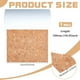 thumbnail image 2 of Rollo de corcho adhesivo de 196 x 6 pulgadas, hojas de papel de corcho natural flexible, 2 of 6