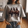 thumbnail image 2 of Western Shirt, Horse Shirt, Western Graphic Tee, Cowgirl Shirt, Horse Girl T Shirt, Ranch Girl Tee, Cowboy Graphic Shirt, Cowgirl Tee, Western Horse Shirt, 2 of 3