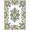 Green Sage Beige, Pattern 2, variant on ODIKA Forest Botanical Vine Border Hardwood Long Farmhouse Watercolor Refined Pet Friendly & Kids Safe Play for Playroom, Bedroom, Reading Nook