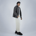 thumbnail image 4 of Chamarra Acolchada Impermeable Para Hombre Color Gris Talla Grande, 4 of 8