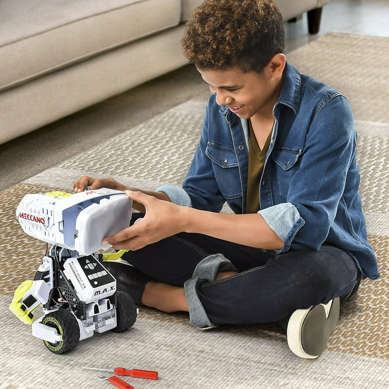Meccano 6037377 Erector M.A.X Robotic Interactive Toy with Artificial Intelligence