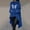 Blue, variant on Outfmvch Hoodies For Women Zip Up Hoodie Women Women Halloween Butterfly Print Pullover Hoodies Sweatshirt Long Sleeve Irregular Hooded Long Tops Shirt With Pocket Crewneck Sweatshirts Army Green L