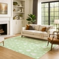 thumbnail image 7 of Addison Rugs Mayfield Premium Machine Washable Transitional Holiday Mint Rectangle Rug, 9' x 12', 7 of 7