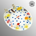 thumbnail image 2 of Renovator's Supply Sea Horse Polyresin Standard Round Toilet Seat with PVD Hinge, 2 of 7