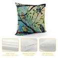 thumbnail image 4 of YINGXI Unibedding Spring Birds Pillow Covers Outdoor Blue Birds Throw Pillow Case for Sofa, Couch, Patio Home Holiday Decoration 22x22in, 4 of 5