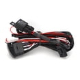 thumbnail image 1 of Universal Relay Wiring Harness， Universal Wiring Harness Kit With LED Working Lamp For 12/24V Cars Foglight Light Bar, 1 of 8