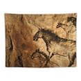thumbnail image 5 of Orinice Cave Painting Horse Man Tapestry Wall Hanging Unique Style Graphic Tapestries Home Wall Decor Art for Living Room Bedroom Apartment Farmhouse Dorm 40x60inch, 5 of 6