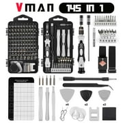 V-Man 145 in 1 Precision Screwdriver Set Repair Tool Precision Screwdriver