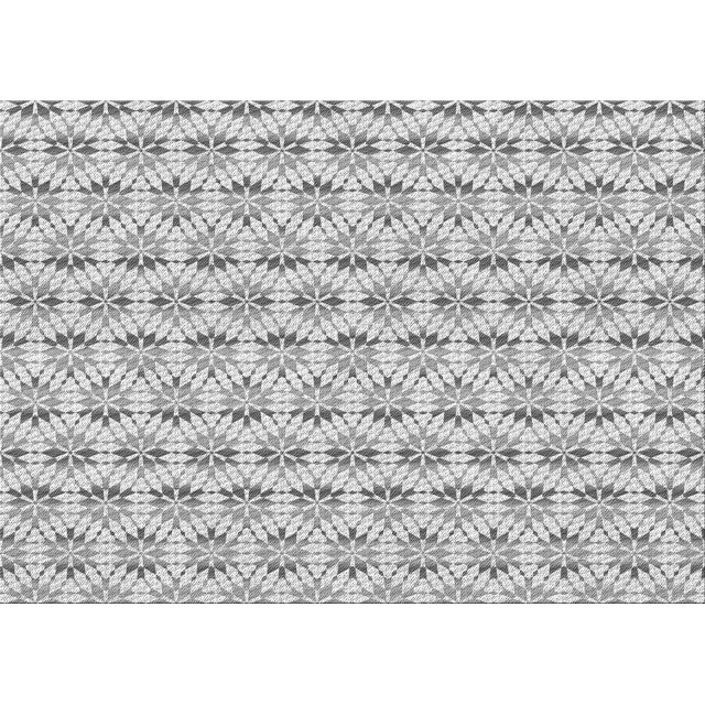 Ahgly Tapis Rectangulaire Lavable en Machine Intérieur Transitionnel Gris, 7 Pieds x 10 Pieds