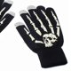 thumbnail image 5 of Guantes de calavera Guantes de esqueleto con pantalla táctil que brillan en la oscuridad Suministros de Halloween, 5 of 5