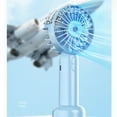 thumbnail image 7 of UttpKLBx Portable Room Air Conditioners Desk Fan Portable Fan Hand Held Fan Rechargeable Usb Fan Portable Rechargeable, for Room And Office (White), 7 of 7
