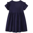 thumbnail image 2 of Camiseta de algodón de manga corta Dress FreeLu para niña pequeña 6T, 2 of 6