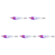thumbnail image 1 of Señuelo Pesca Luminoso Anzuelos Calamar Artificiales Cebos Jigging () Blanco, 1 of 4