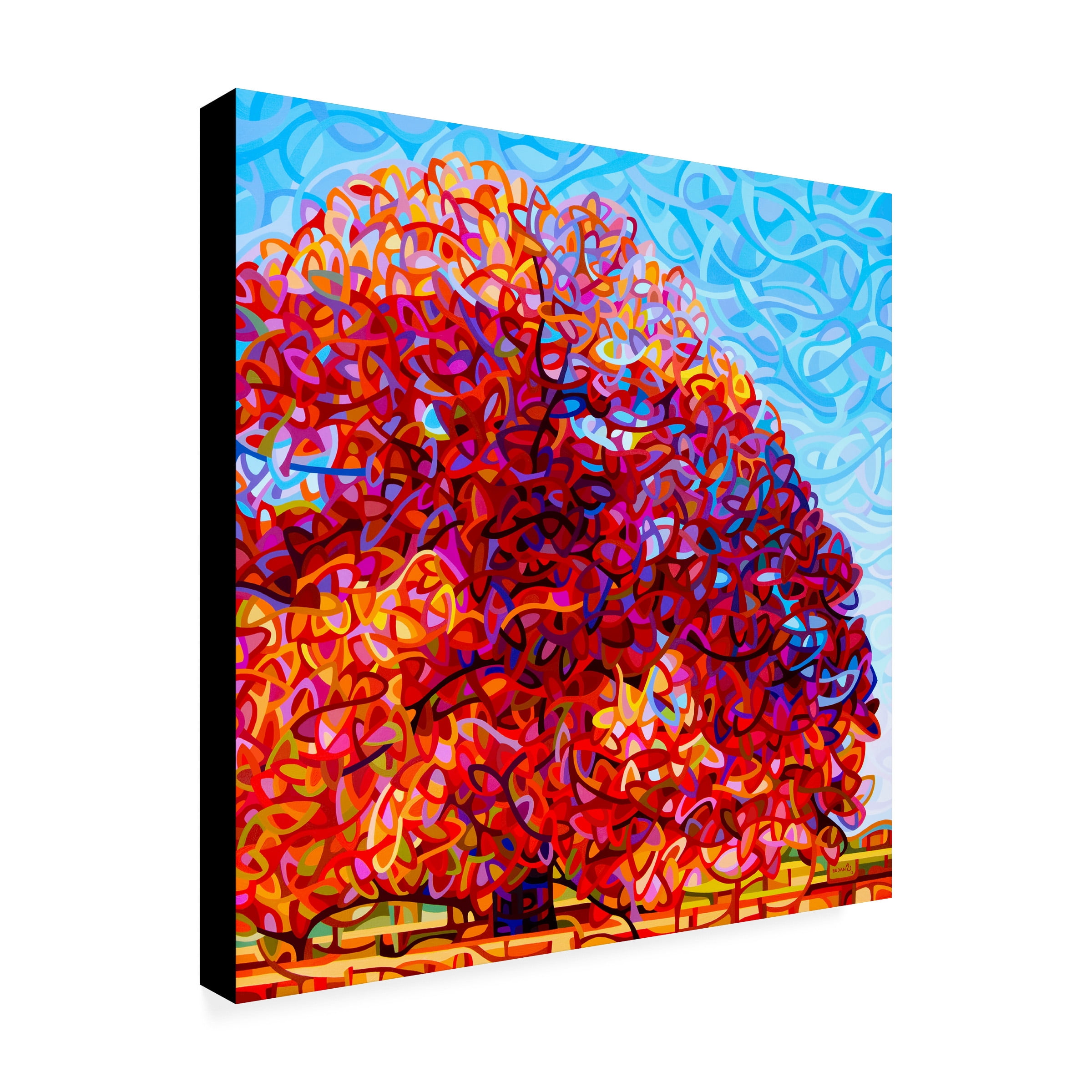 Mandy Budan 'Buddha Tree' Canvas Art