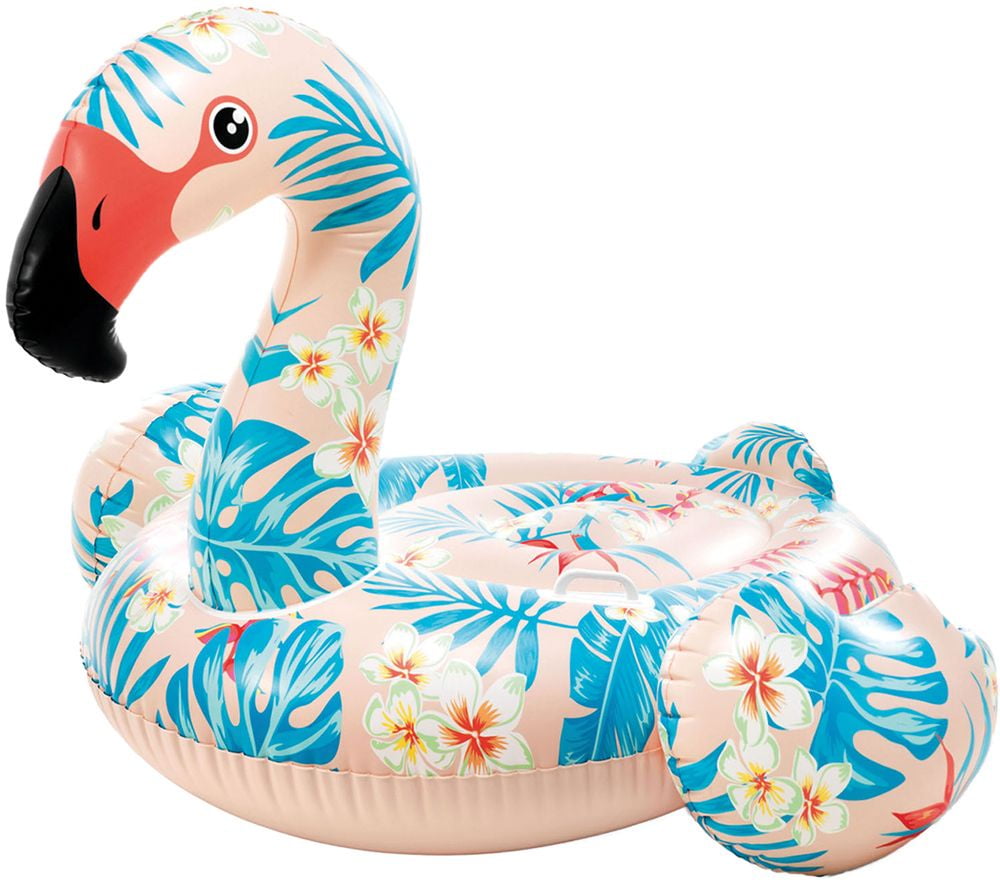 Intex Tropical Flamingo Ride-on Pool Float Multicolor Ages 14+