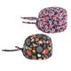 thumbnail image 2 of 2 uds., Gorro para , gorro de limpieza, gorro de quimioterapia para trabajo a prueba de polvo, envoltura para la cabeza Animales + Rosa Macarena Gorro médico ajustable unisex, 2 of 5