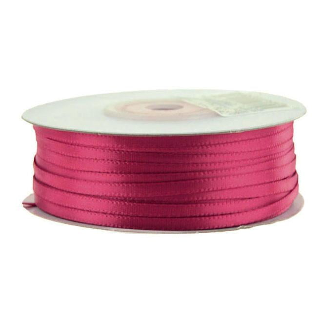 100yds of Burgundy Wine 1/8" Double Face Satin Ribbon 1/8 inch x 100 yds 100yds of Burgundy Wine 1/8" Double Face Satin Ribbon 1/8 inch x 100 yds