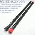 thumbnail image 4 of Synergee Workout Bar Weight Bar Combo Set - 20lb, 25lb Multiple Weights Padded Weighted Bars – Body Toning Exercise Bar, Strength & Condition, 4 of 6