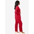 thumbnail image 3 of Jessica London Women's Plus Size Double-Breasted Stretch Crepe Pantsuit, 3 of 5