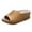 Yellow, variant on NOKIO Stylish Women'S Beach Sandals Women's Wedges Slippers Fashion Heeled Shoes Hollow Casual Fish Mouth Slippers Women Flat Sandals Orthopedic Arch Support Walking Summer Sandals