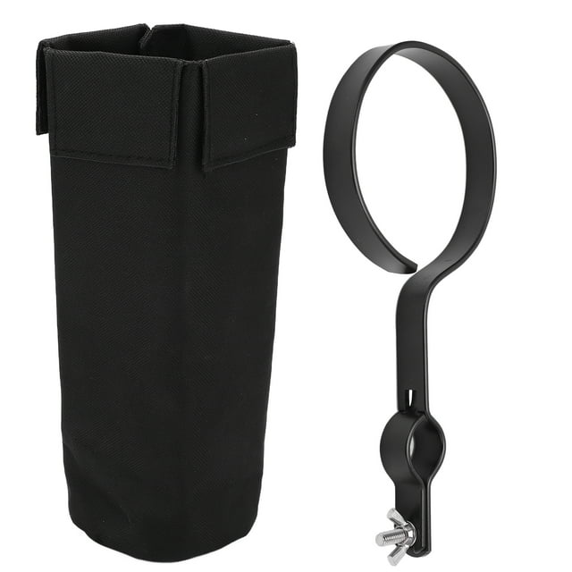 Soporte para baquetas para batería, bolsa para soporte para baquetas, bolsa para baquetas, accesorios para batería, compacto y ligero Jadeshay A