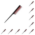 thumbnail image 1 of Soidarity Styling Cuttings Prop Salon Trimmer Tools Accessory Barber's Barbershop for Household Men Women Children Teenagers Diente rojo negro 10piezas, 1 of 6
