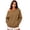 sweatshirts 61#Coffee, variant on WAYUTE Womens Sweatshirt Off The Shoulder Sweatshirt Drop Shoulder Long Sleeve Front Pocket Oversized Tunic Top Solid Color Fall Pullover Casual Daily Wear,Grey,2XL