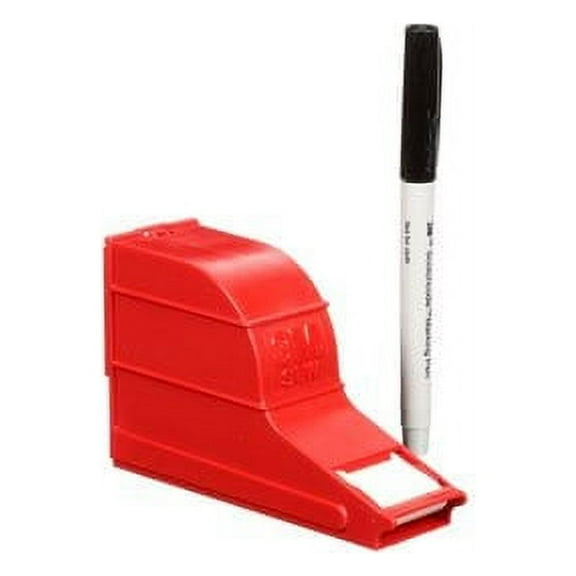3M - SLW - 3M SLW ScotchCode Self-Laminating Write-On Dispenser and Pen; Transparent Vinyl Film With Acrylic Adhesive,