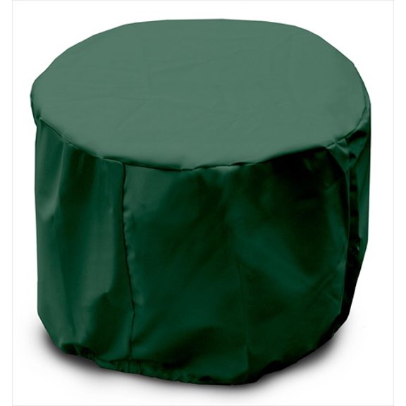 KoverRoos 64262 Weathermax Round Table Cover, Forest Green - 22 Dia x 15 H in.