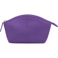 thumbnail image 1 of EAYY 6480 Leather Cosmetic Makeup Case Purple, 1 of 5
