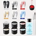 thumbnail image 1 of Esmalte en gel para uñas AIJIMEI Spider Gel, 6 colores, larga duración, 1 of 8