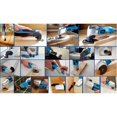 thumbnail image 4 of Accesorio de Herramienta Eléctrica para Multiherramienta de Oscilante de 15 Piezas Cola Cortador de hojas de sierra oscilante, 4 of 7