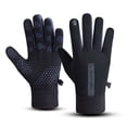 thumbnail image 2 of Fewfanhot Men's Thermal Touchscreen Gloves - Rainproof Cold Proof Ski Riding Warm Gloves for Cold Weather Protection, 2 of 3