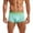 Green, variant on HUPOM Men'S Underwear Underwear For Men Pack Medium waist Comfort Waist Solid Boxer Briefs White L