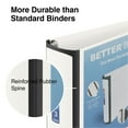 thumbnail image 5 of Staples 3" 3-Ring Better Binder White 2/Pack ST55887-CC, 5 of 8