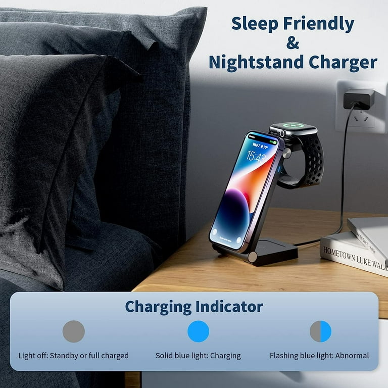 3 in 1 Wireless Charging Station - MagSafe Compatible - Journey