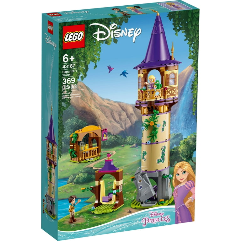 LEGO Disney Princess Rapunzel's Tower 43187 Building Set - Castle Toy Kit, Playset with 2 Mini-Dolls and Pascal Figure from Tangled Movie, Ideal Gift Idea for Kids, Girls, and Boys Ages 6+ Walmart.com