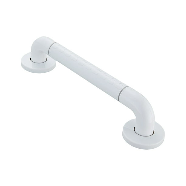 1 juego de perilla de baño pasamanos de seguridad para el hogar pasamanos de baño (blanco)