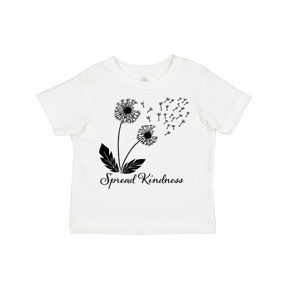 Inktastic Spread Kindness Dandelion Boys or Girls Toddler T-Shirt