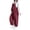 Wine, variant on Womens Maternity Overalls Adjustable Strap Corduroy Pregnancy Jumpsuit Casual Spring Fall Baggy Romper with Pocket