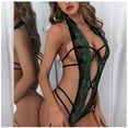 thumbnail image 5 of Tbopshirt Lingerie for Women Clearance Up to 50% off,Womens Lingeries Women Fashion Lace Women's one-Piece Open File Underwear Bodysuit,Valentines Day Gift for Her, 5 of 7