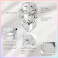 thumbnail image 6 of Led Face Mask Light Therapy, 7 Color Led Light Therapy Facial Mask Blue Red Light Therapy for Face Acne Reduction Skin Care Mask, 6 of 8