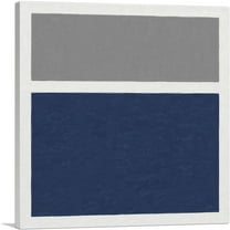 ARTCANVAS Mid-Century Modern Basement Canvas Art Print - Size: 18" x 18" (0.75" Deep)