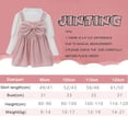 thumbnail image 3 of Ropa de niña Trajes de otoño Tops lindos de manga larga Conjunto de falda de vestido general para niñas, 3 of 6