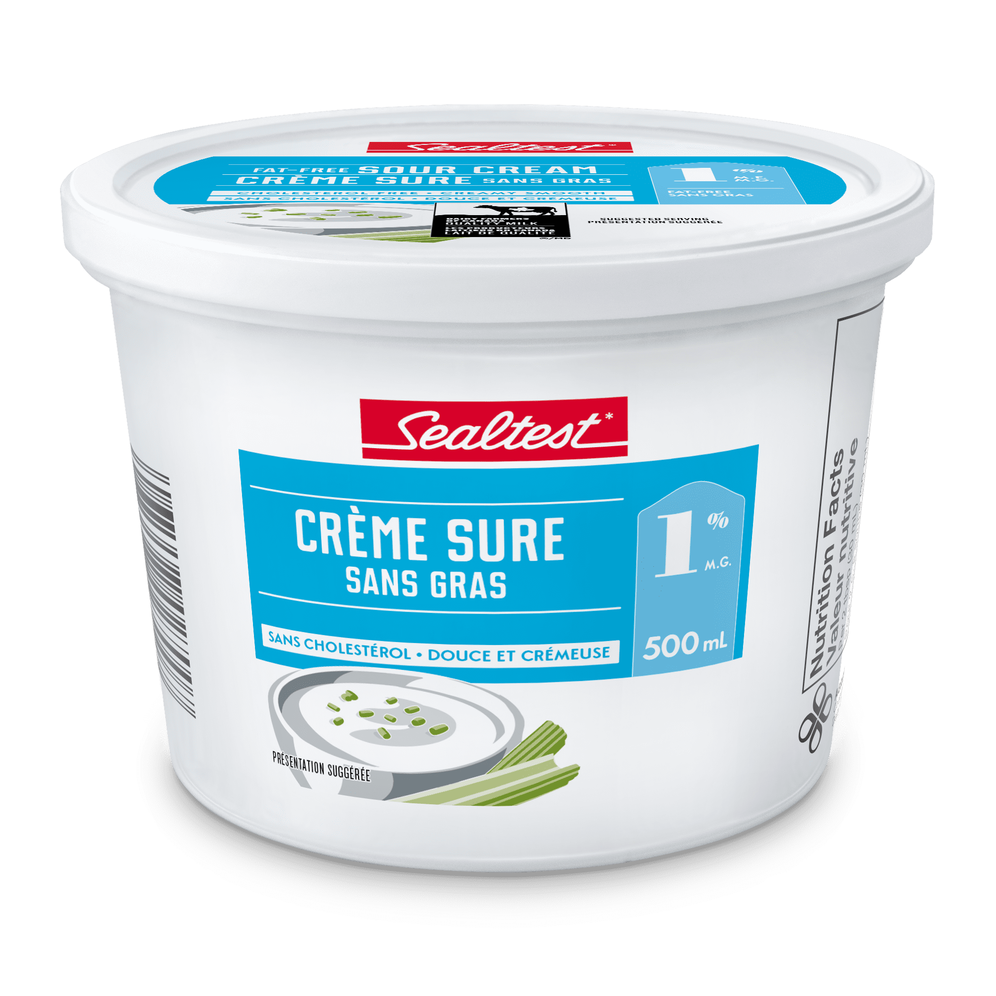 Sealtest by Natrel 1% Sour Cream, 500 mL