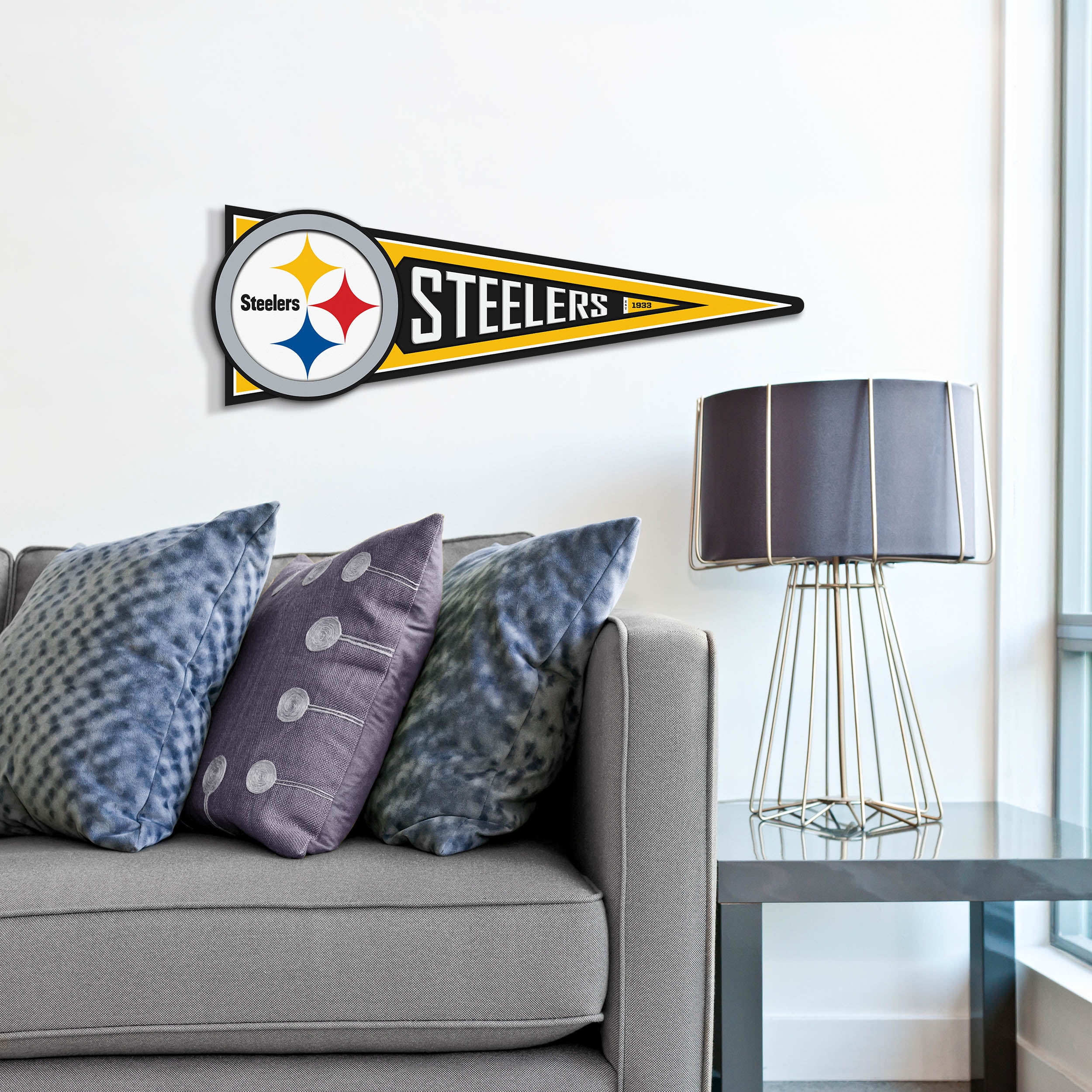 YouTheFan NFL Pittsburgh Steelers Pennant Sign